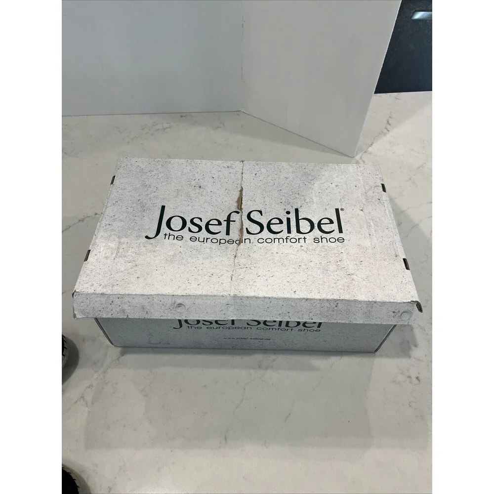 Josef Seibel NEW 41 (US‎ 10-10.5) Leather Black Sofie 26 Sneakers Lace Up Shoes